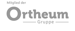 Orthopädie Mediapark ist Mitglied der Ortheum Gruppe. Logo grau