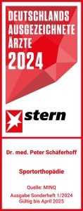 Deutschlands Ausgezeichnete Ärzte 2024 - stern - Sportorthopädie